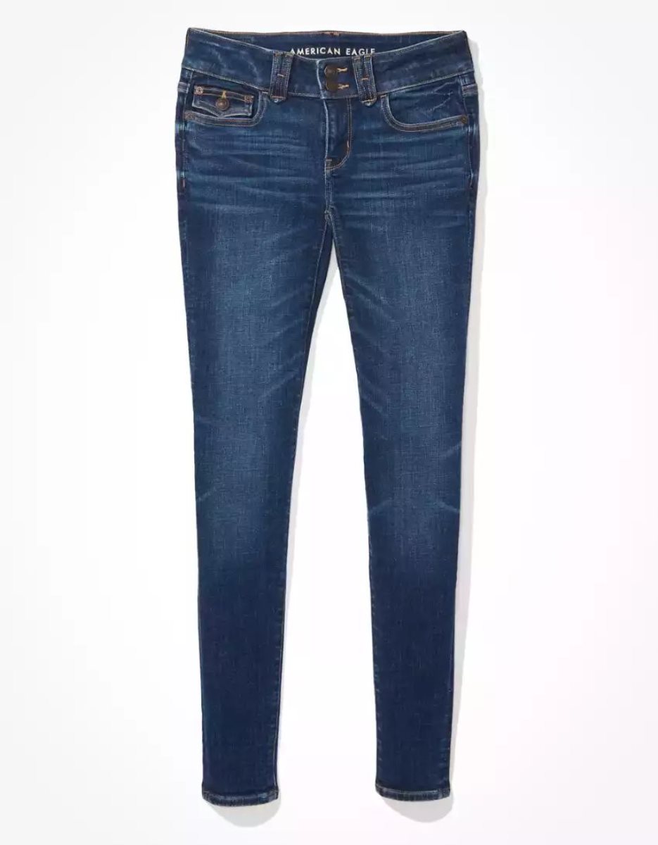 Jean American Eagle AE Ne(x)t Level Super Low-Rise Jegging Multicolore Femme | PEZ-66556448